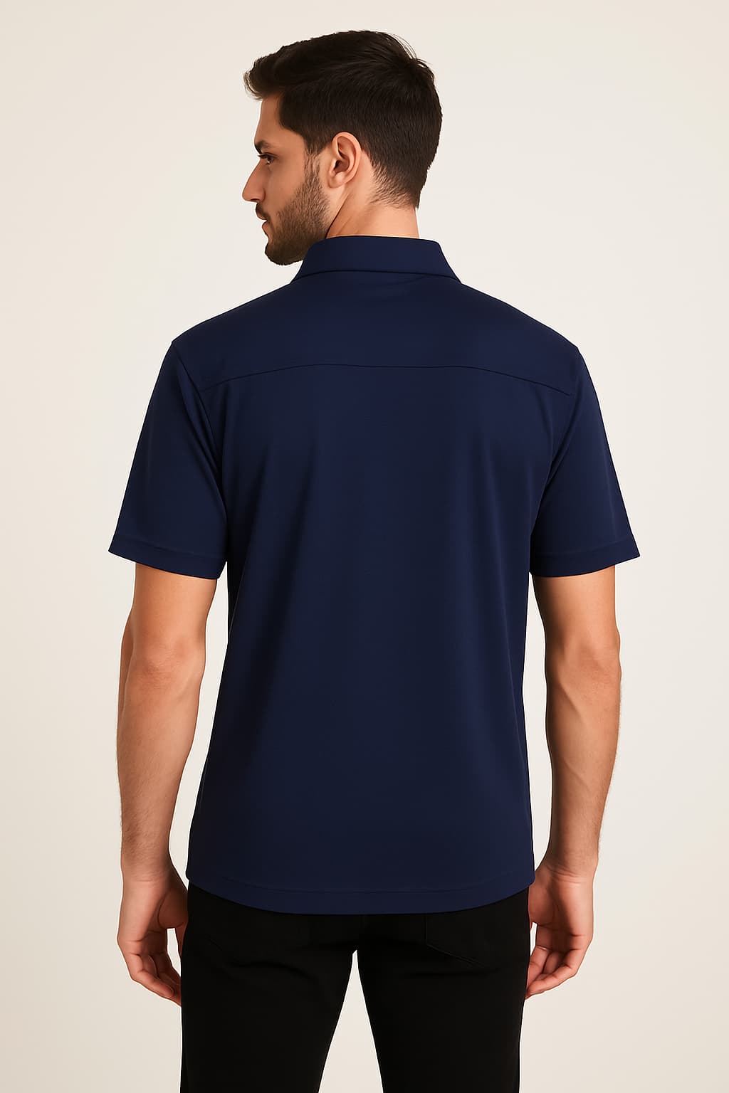 Under Armour Geronimo Lacrosse Navy Polo Shirt Original