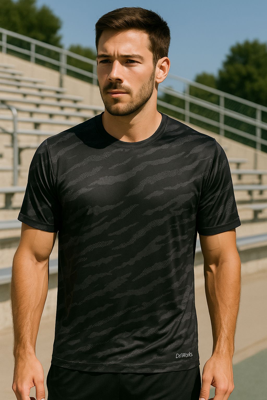 Athletic Works DriWorks Camo Performance Original T-Shirt