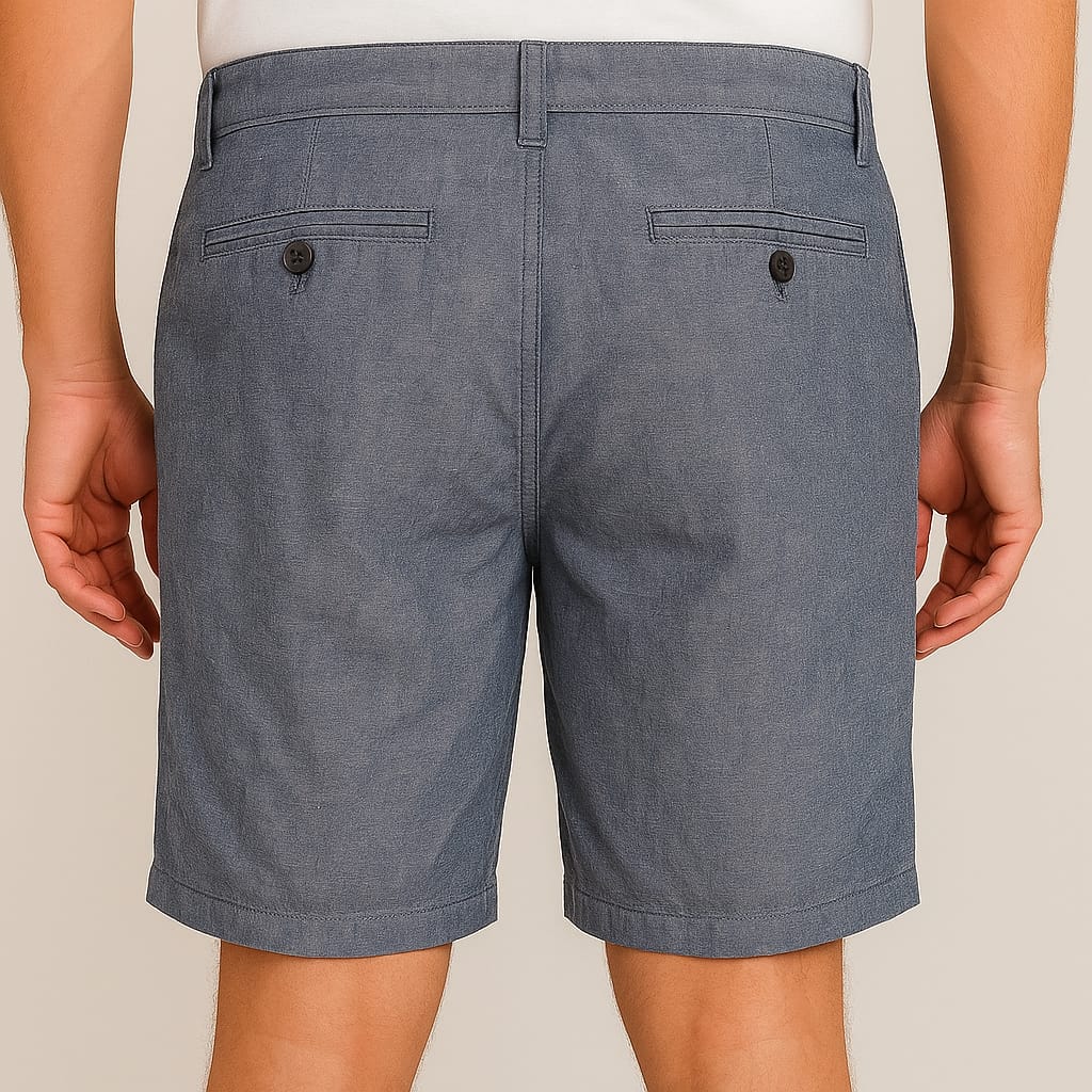 Dockers Men’s Chambray Flat-Front Shorts Original