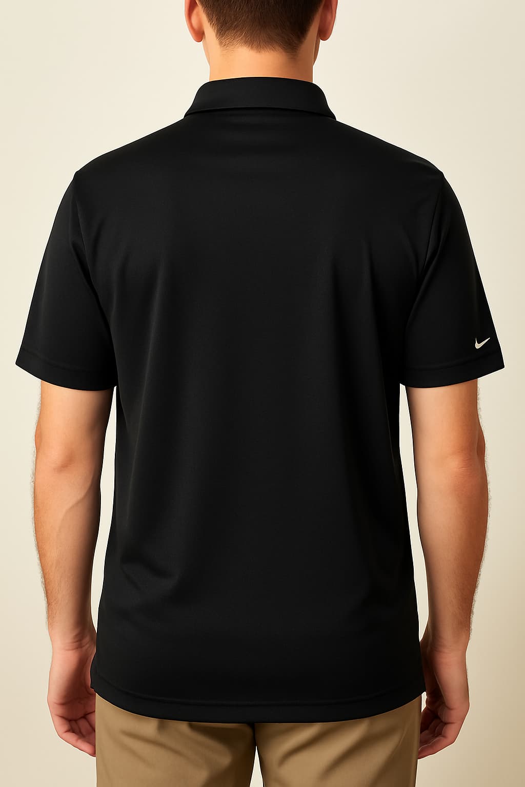 Nike “Excellence Chrysler” Black Performance Polo Original