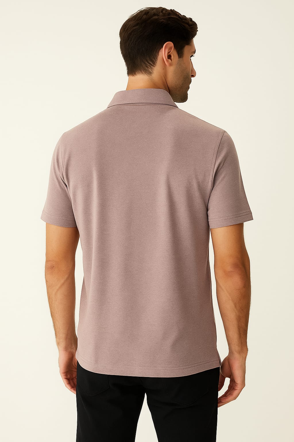 George Men's Mauve Polo Shirt Original
