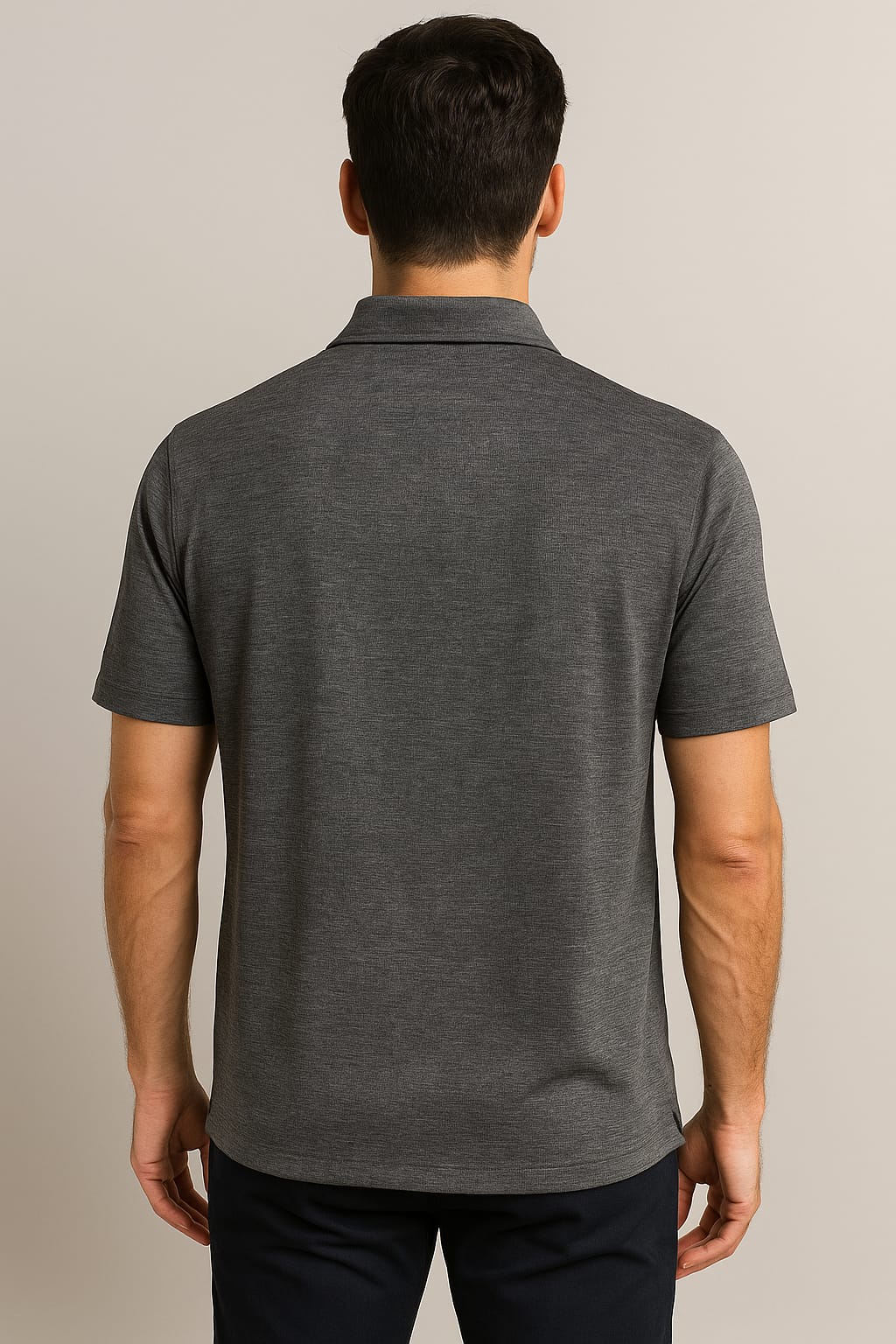 Nike Dri-FIT Charcoal Performance Polo Original