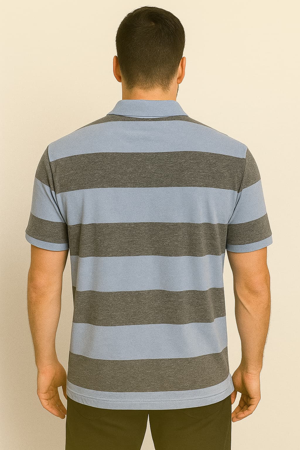 Old Navy Men's Striped Polo Shirt Original