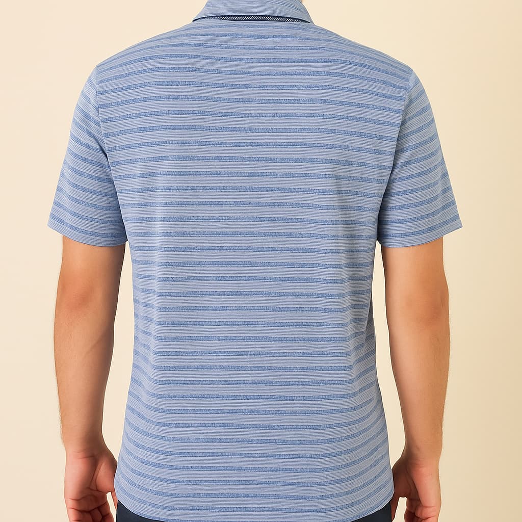 Nike Dri-FIT Men’s Blue Textured Performance Polo Original