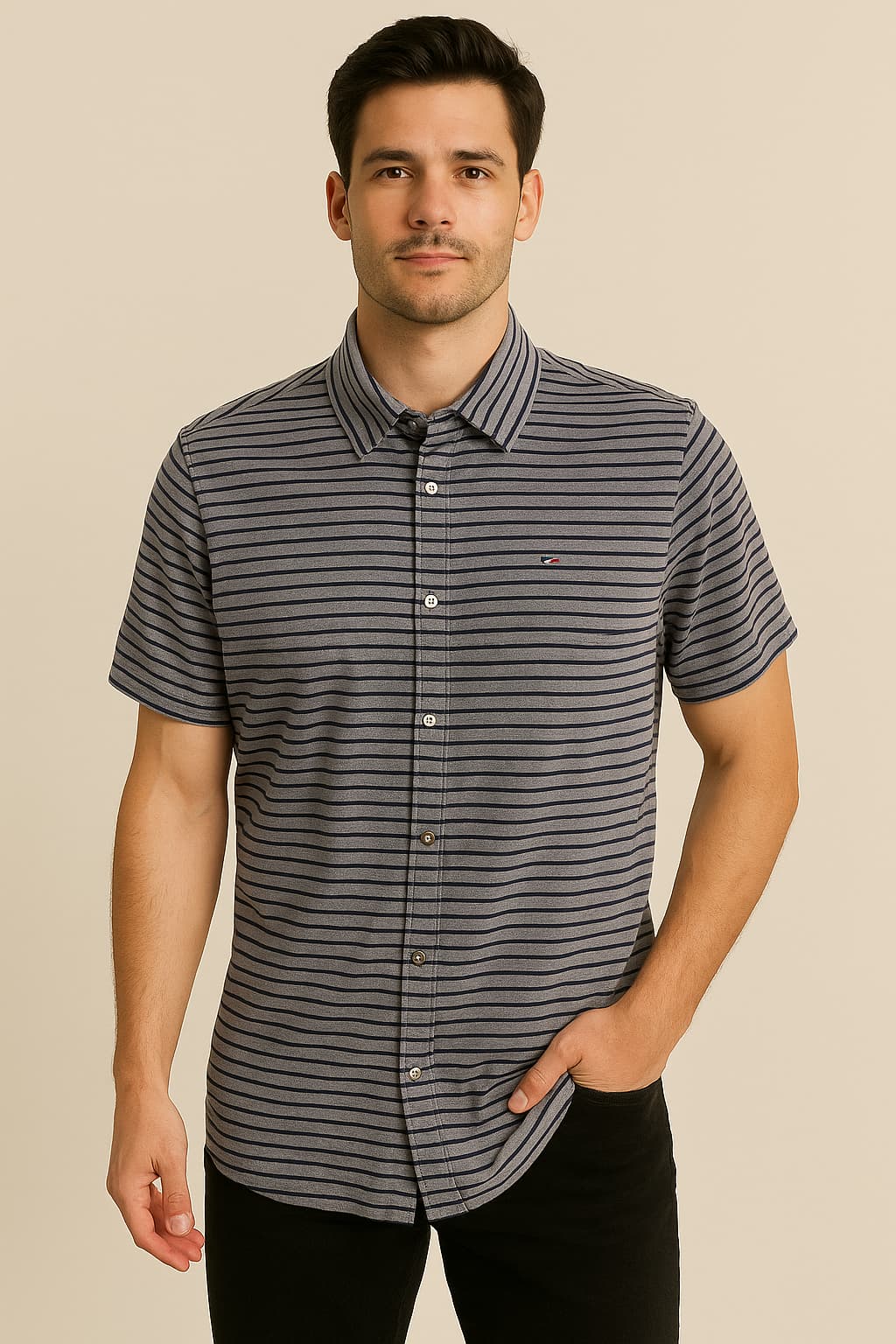 Tommy Hilfiger™ Men’s Stretch Short Sleeve Shirt Original