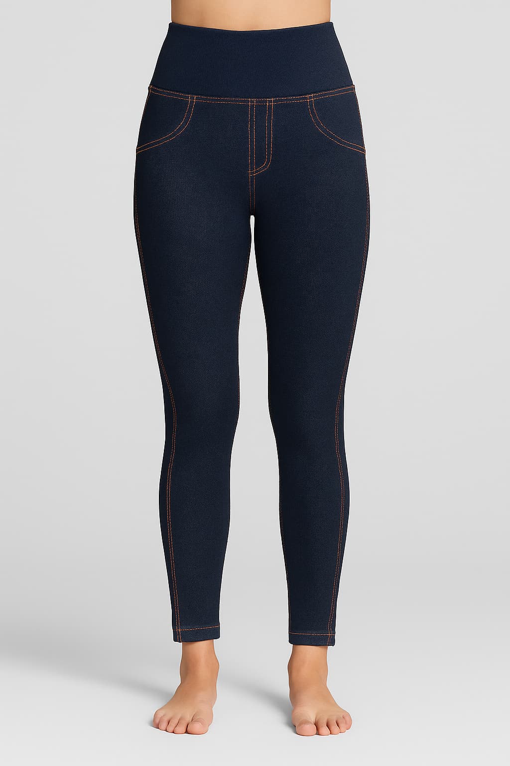 JUST ONE High-Waist Denim-Look Leggings Original