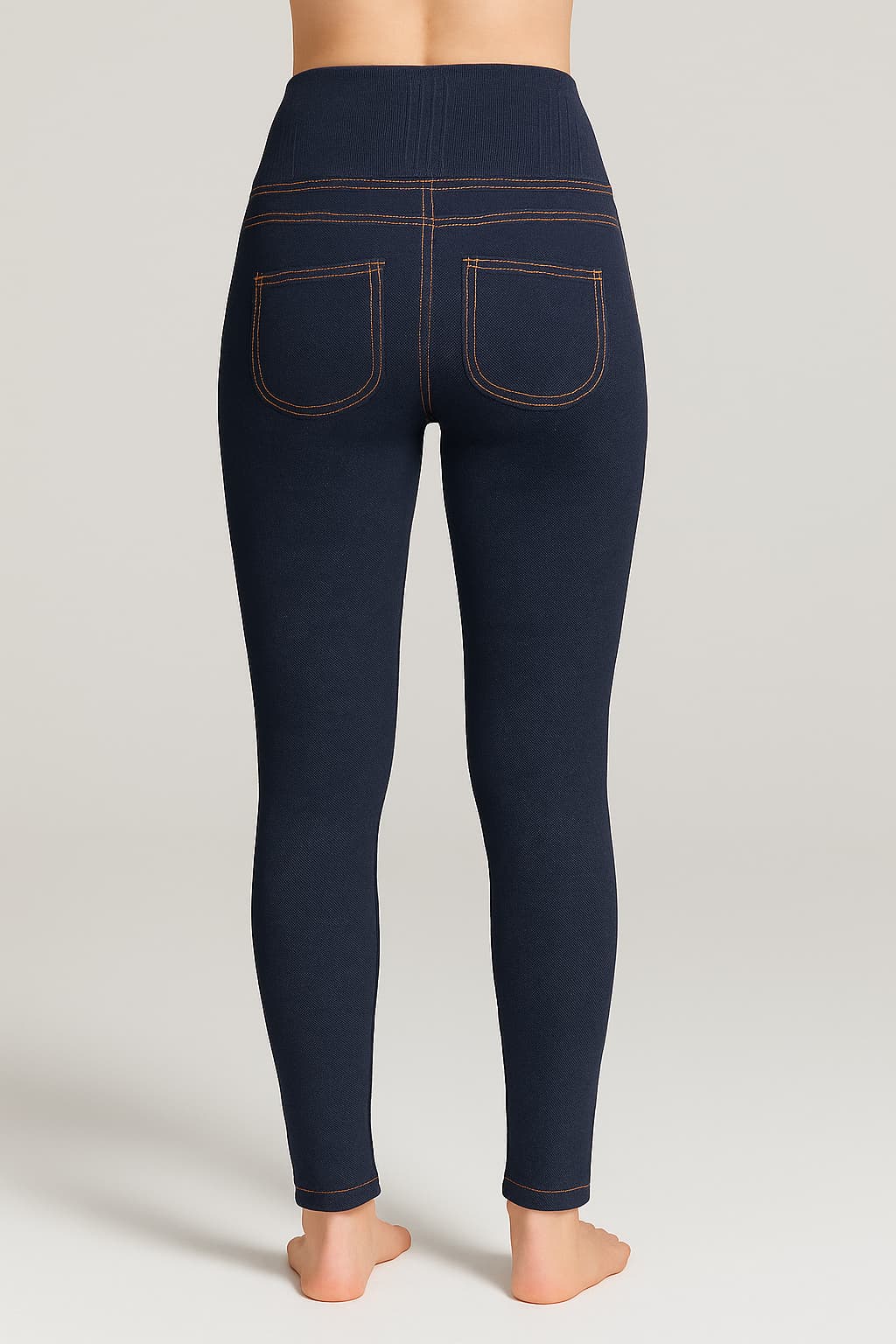 JUST ONE High-Waist Denim-Look Leggings Original