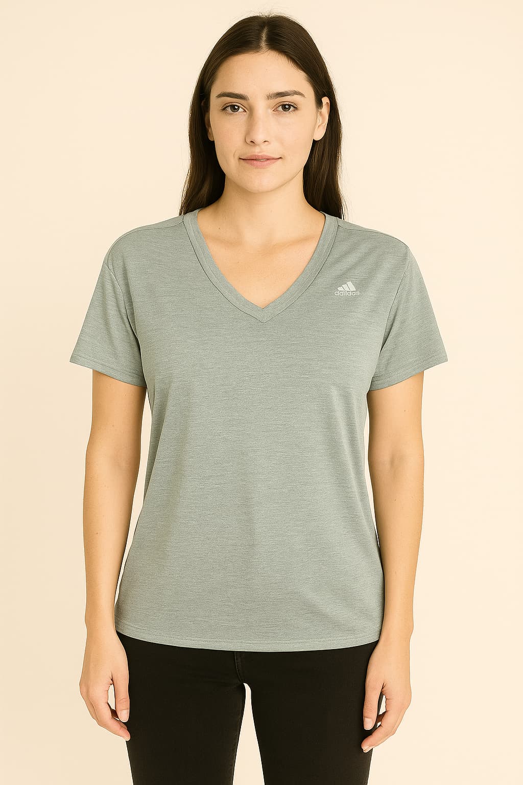Adidas Women’s Climalite V-Neck Tee Original