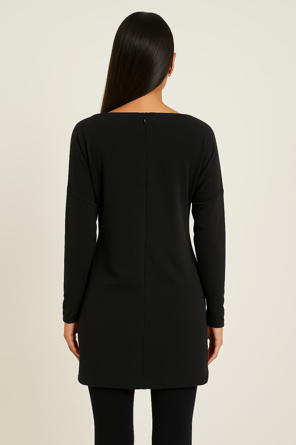 H&M Textured Long-Sleeve Tunic Original