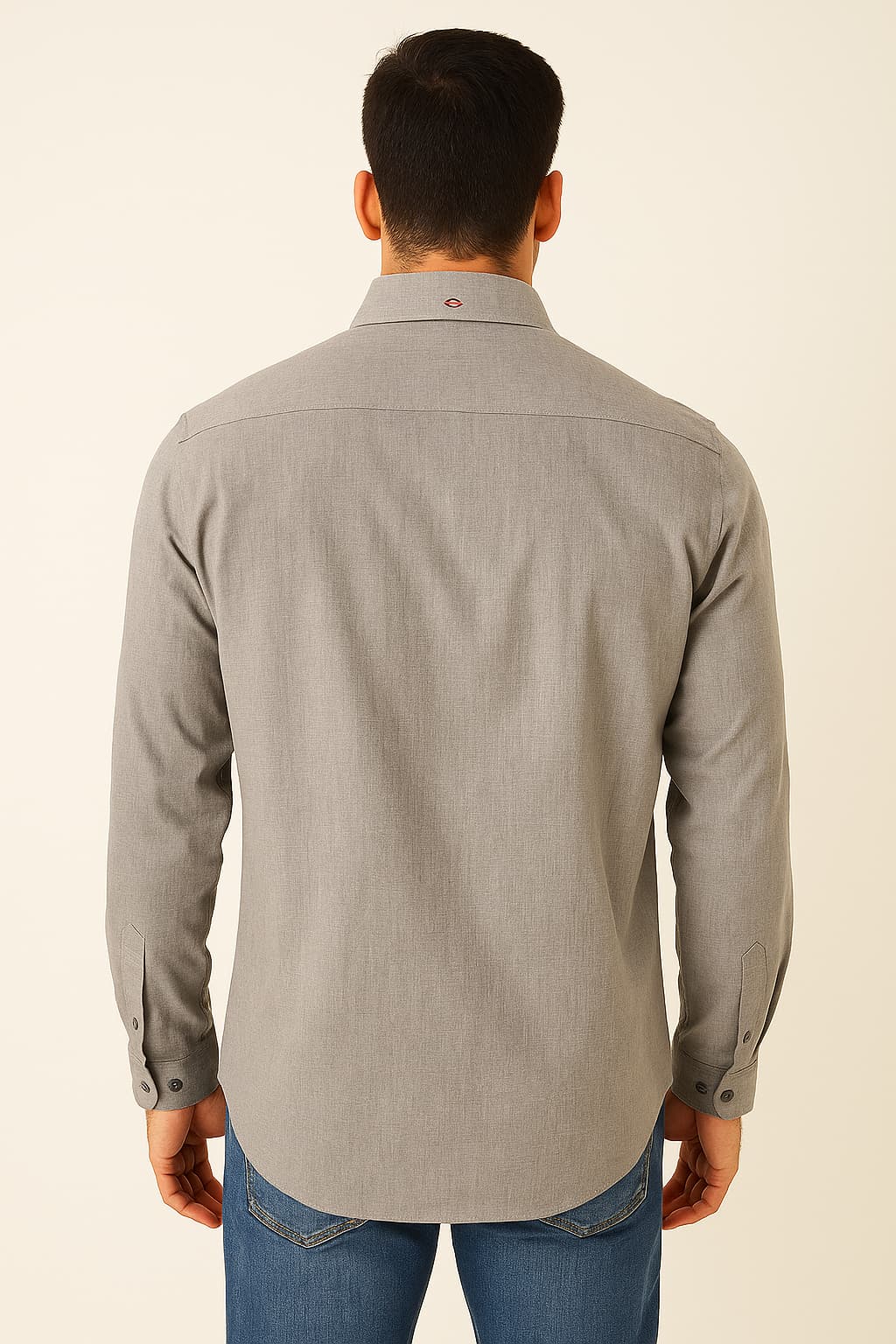 Slim Fit Light Grey Shirt – Cotton On Garments