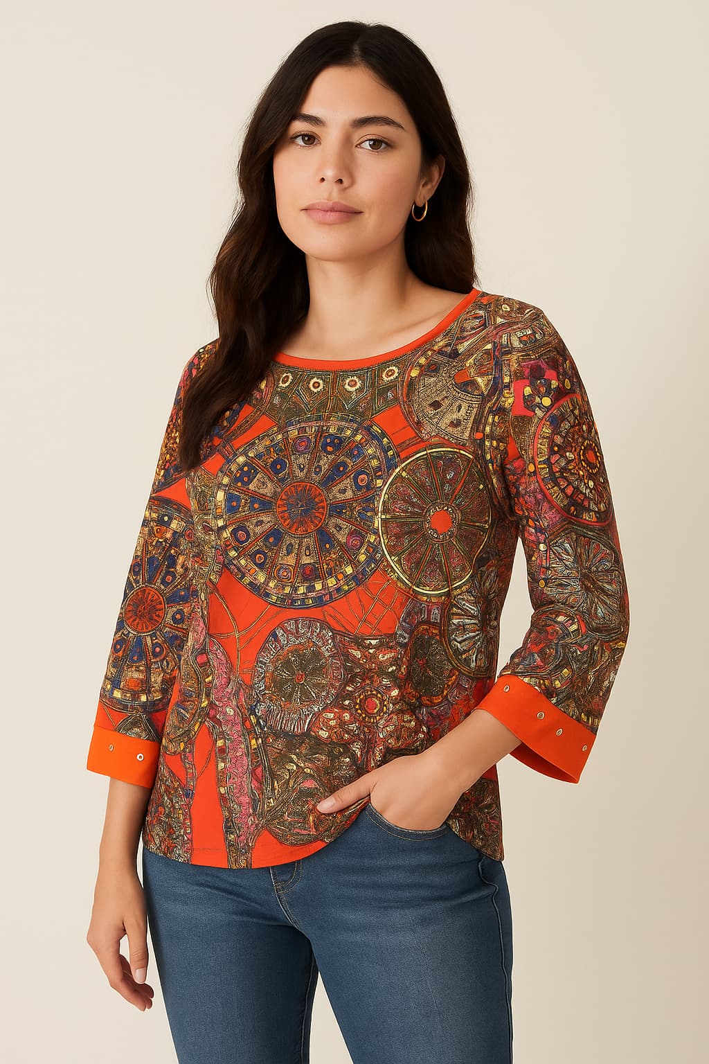 Caleesa Women's Artistic Kaleidoscope Original