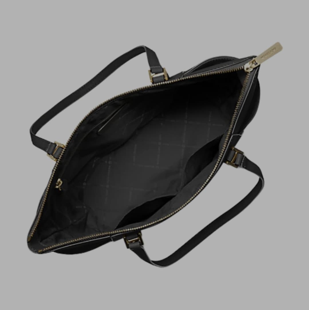 Michael Kors Charlotte Tote Bag Original Black/Gold