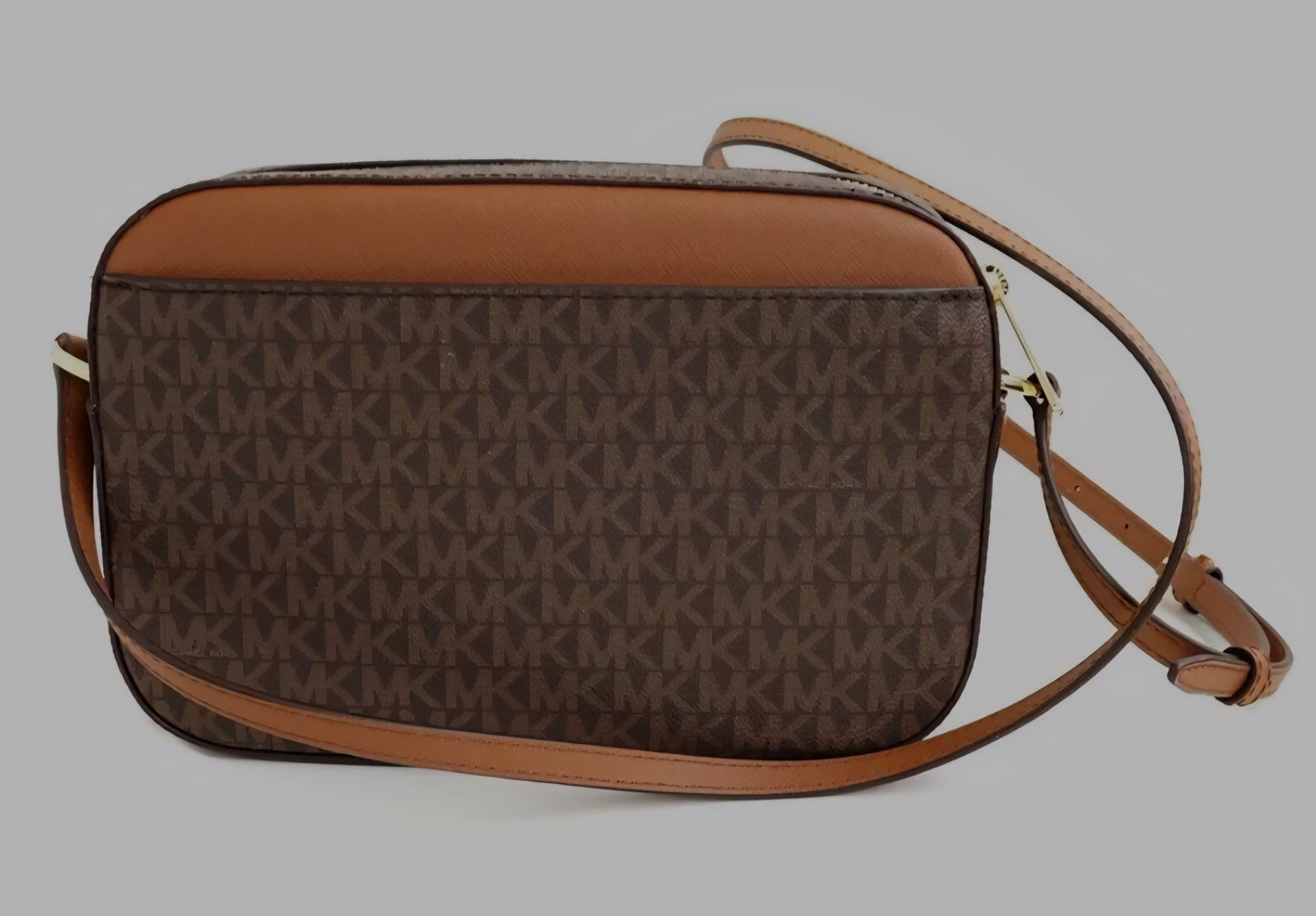Michael Kors Jet Set Signature Crossbody Bag Original – Brown
