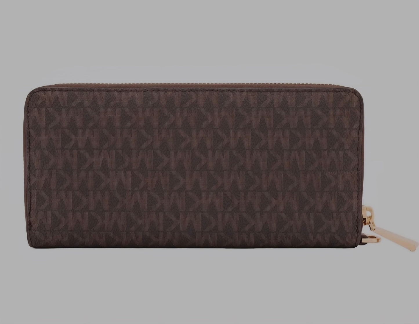 Michael Kors Jet Set Travel Wristlet Wallet in Signature Brown Original