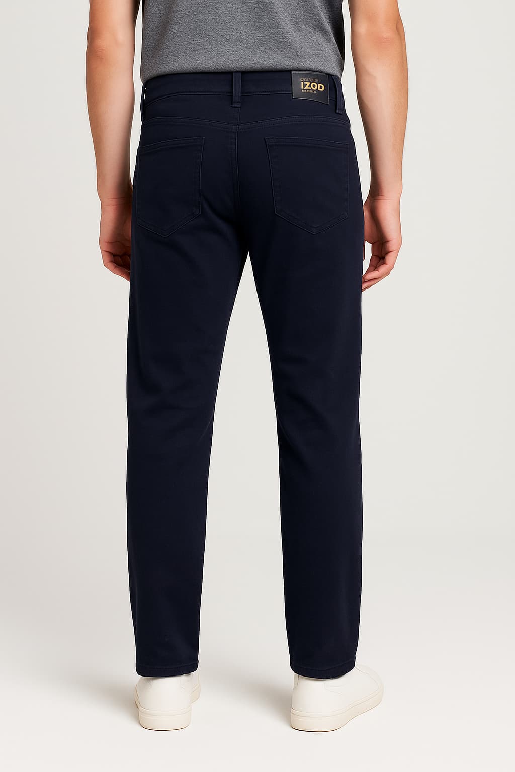 IZOD Men’s Classic Straight-Leg Navy Jeans Original