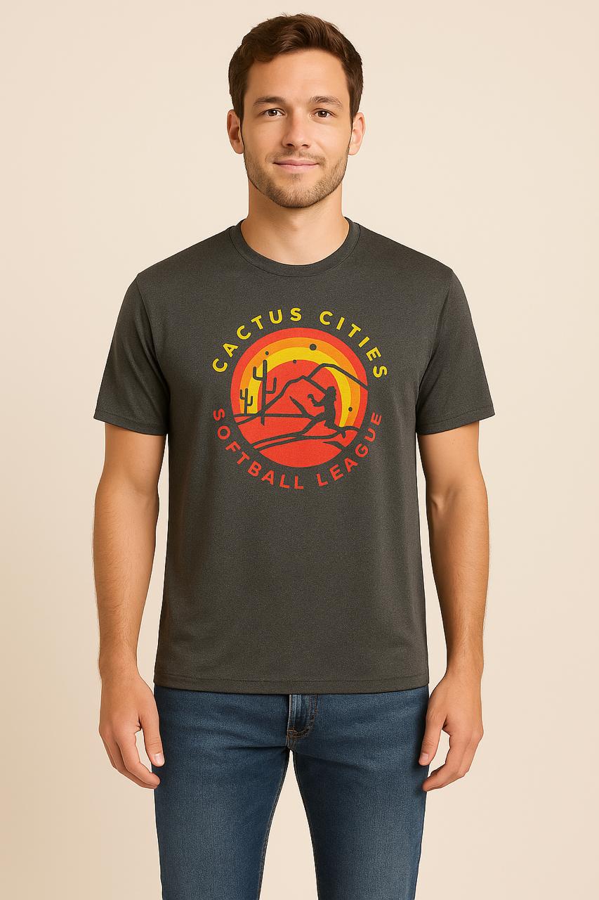 Cactus Cities Softball League Arizona Original T-Shirt