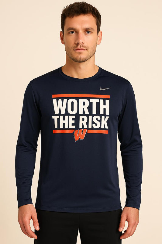 Nike “Worth the Risk” Long Sleeve Original Shirt