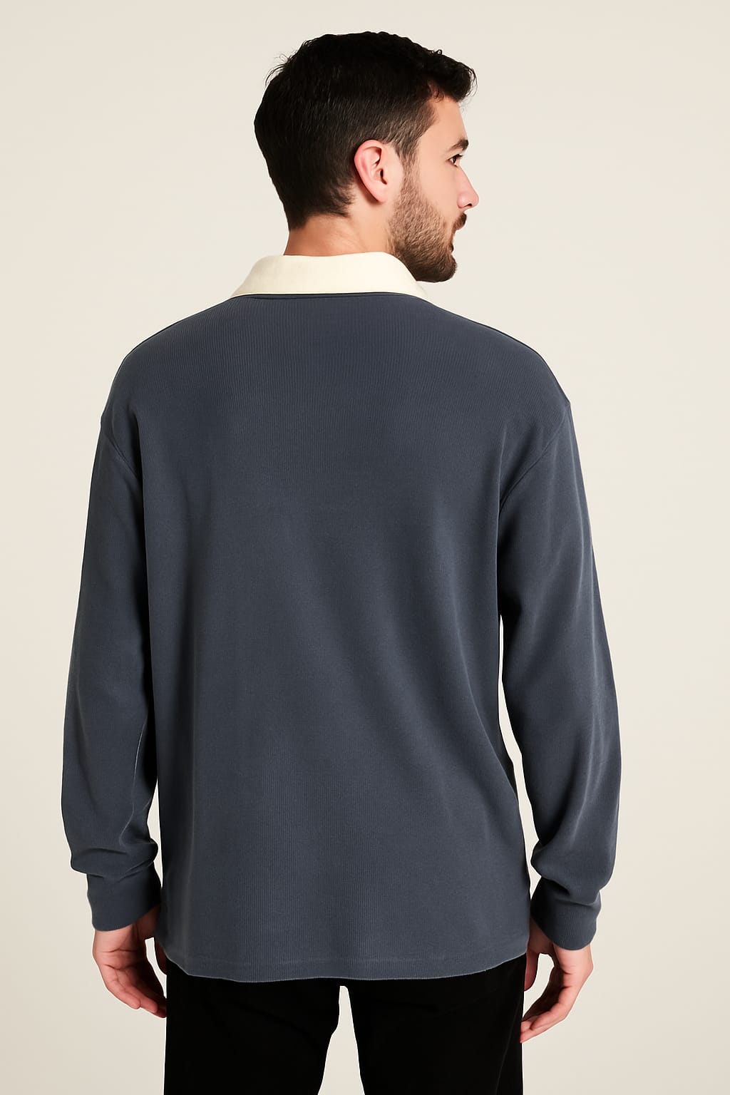 Abercrombie & Fitch Oversized Original Rugby Polo