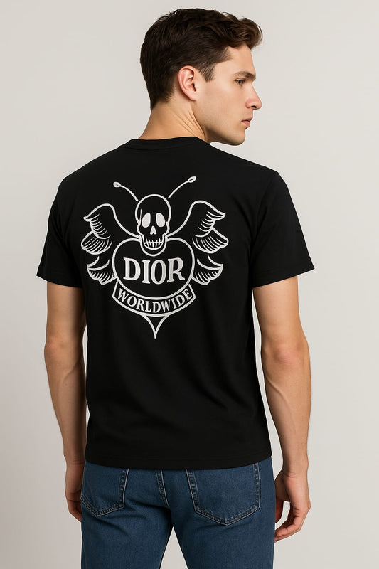 Dior Worldwide Graphic Original T-Shirt – Black Edition