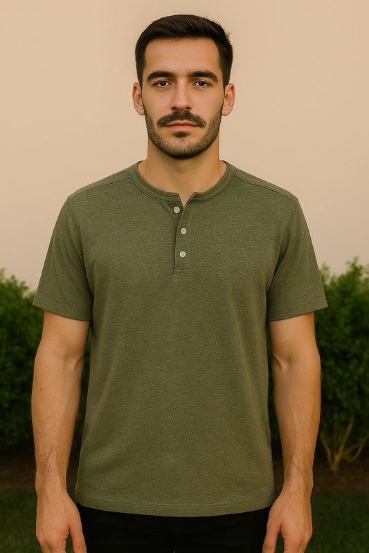 American Eagle Super Soft Henley Original T-Shirt