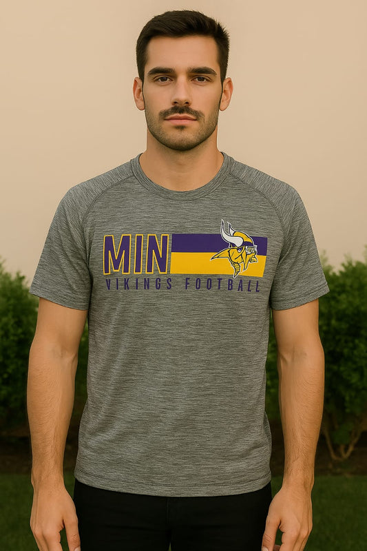 NFL Team Apparel Minnesota Vikings Football T-Shirt