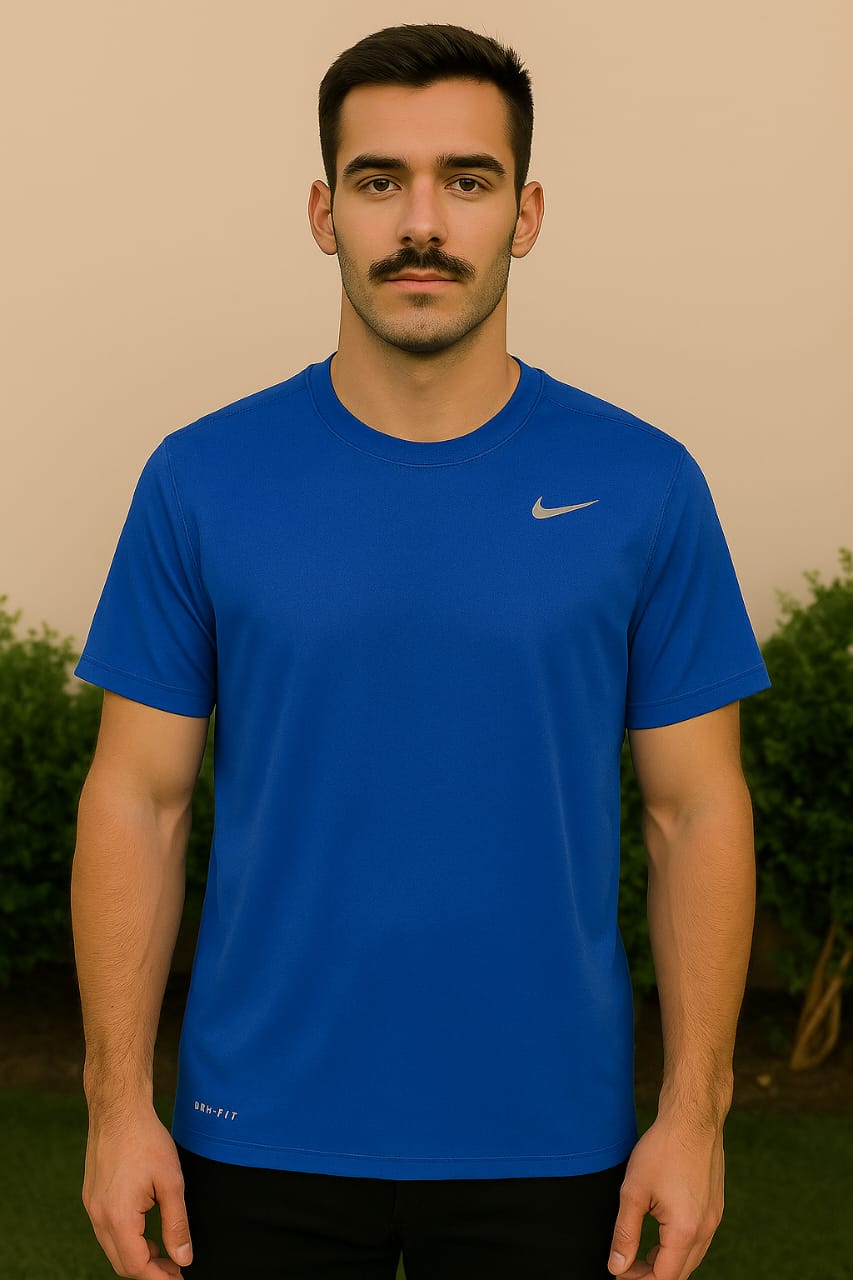 Nike Blue Dri-FIT Athletic Original T-Shirt