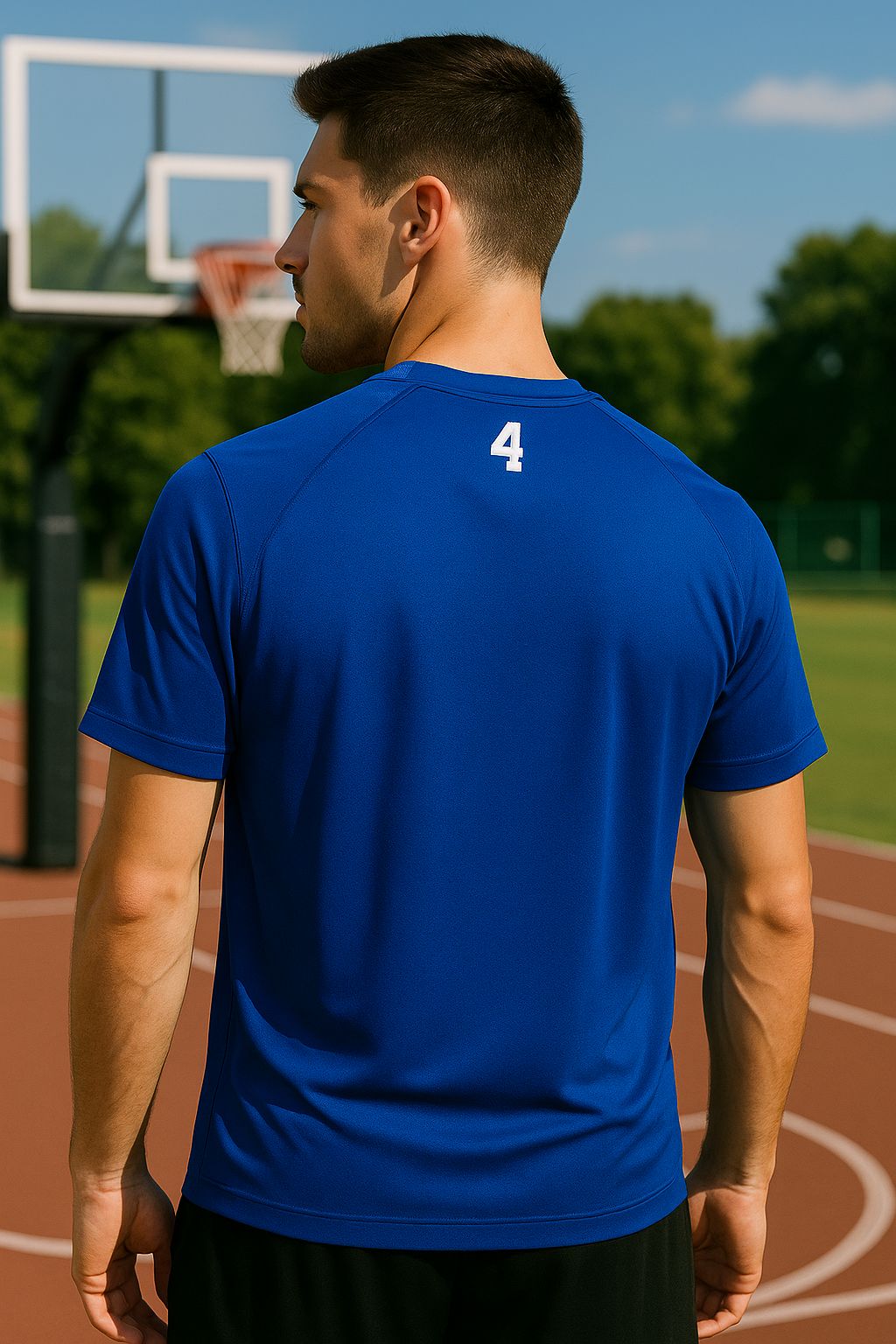 Kansas Jayhawks Basketball Adidas Tee Original