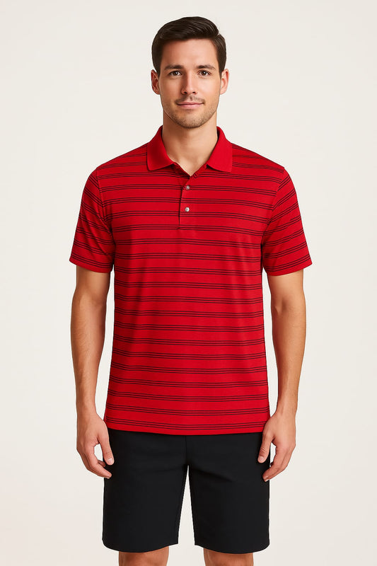 Grand Slam® Striped Polo Shirt Original