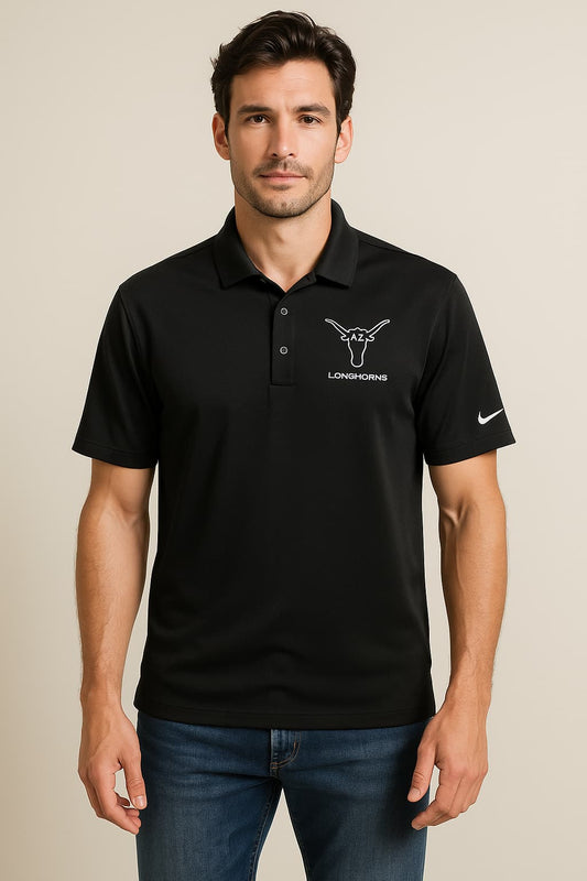 Nike “AZ Longhorns” Black Dri-FIT Polo Original