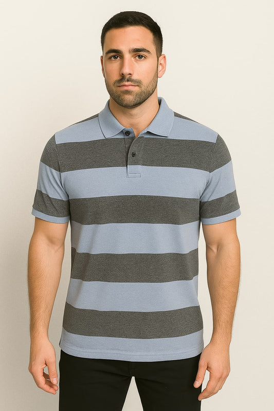 Old Navy Men's Striped Polo Shirt Original