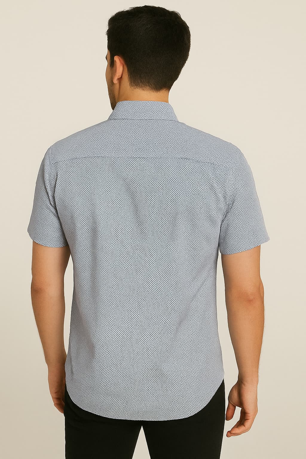 IKE BEHAR™ Stretch Poplin Short Sleeve Shirt Original