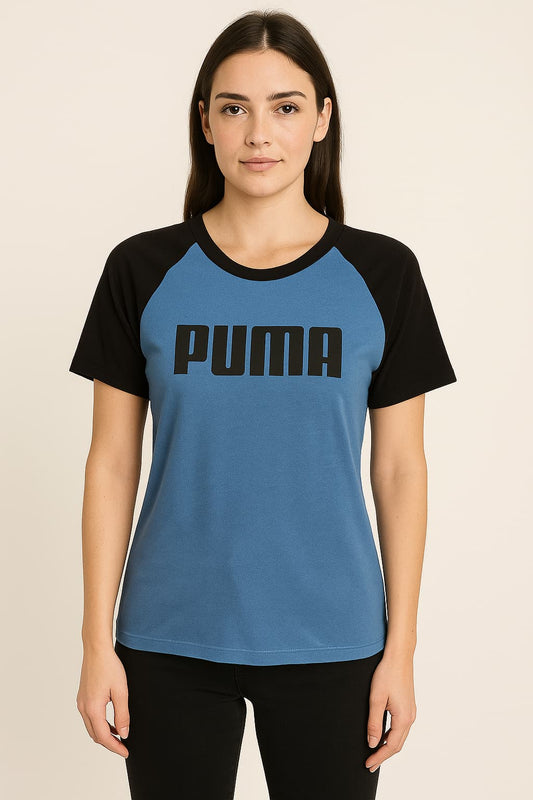 PUMA Women’s Graphic Raglan Tee Original