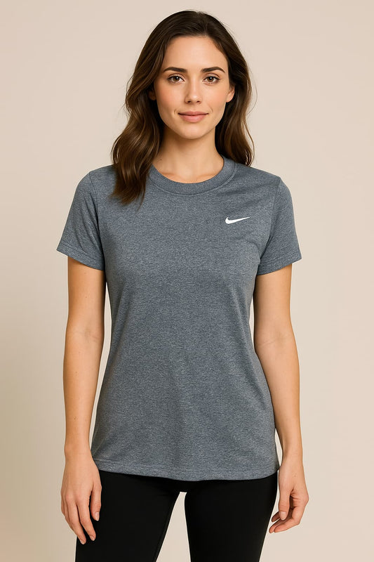 Nike Women's Blue Short Sleeve Training Tee Original