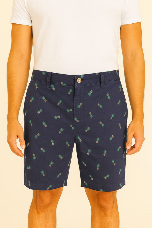 George Men's Printed Cotton Shorts Original