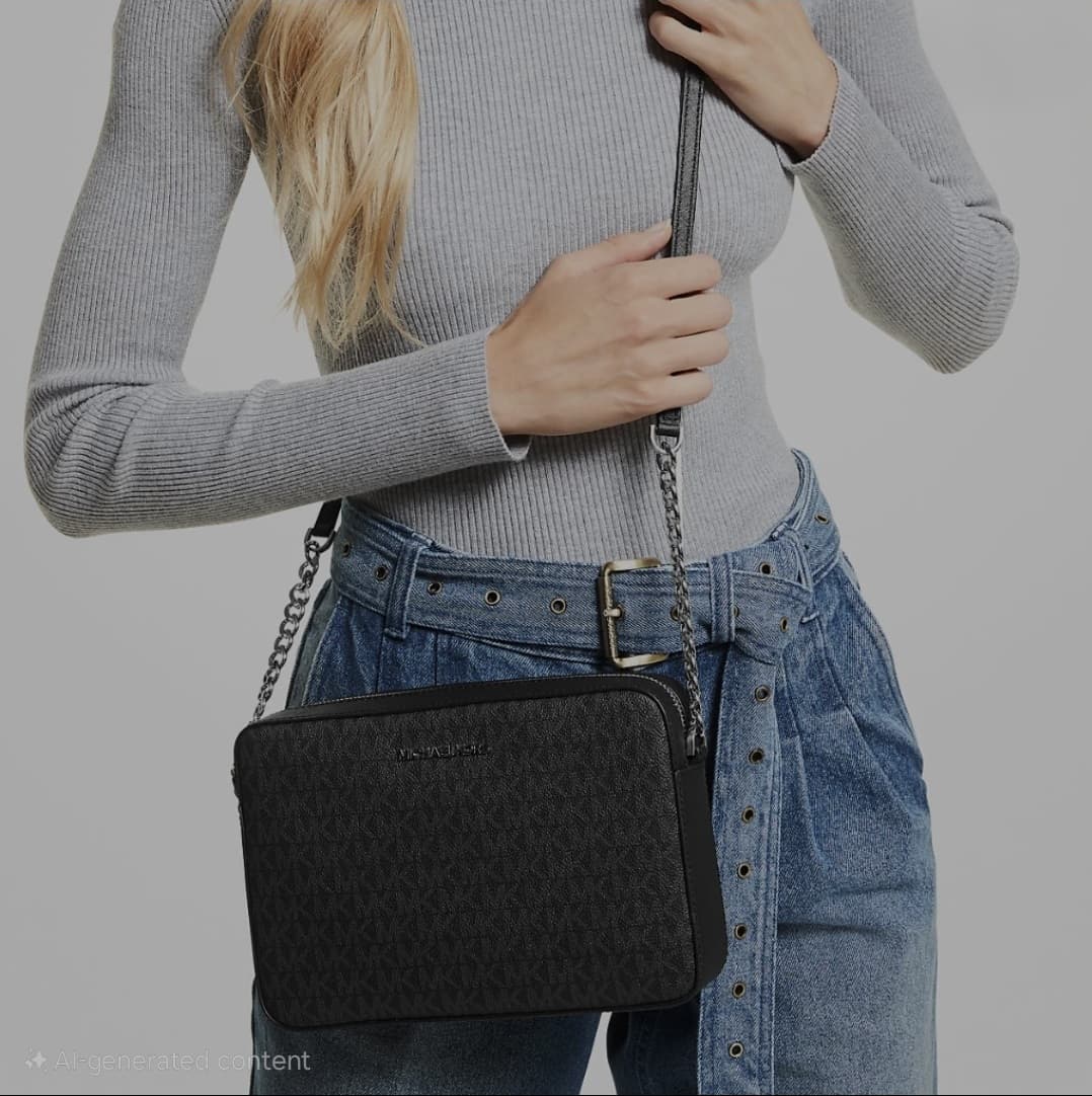 Michael Kors Jet Set Crossbody Bag Original - Black