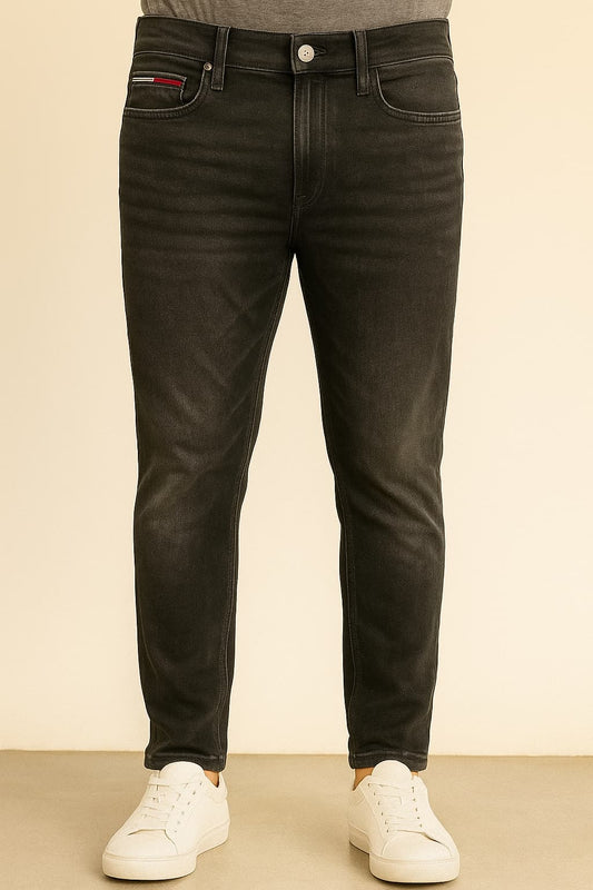 Tommy Jeans Men’s Black Slim Fit Denim Original