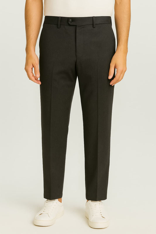 Tommy Hilfiger Charcoal Formal Trousers – Slim Fit Original