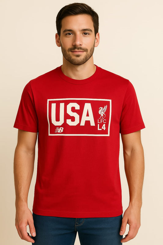 New Balance x Liverpool FC USA Original T-Shirt