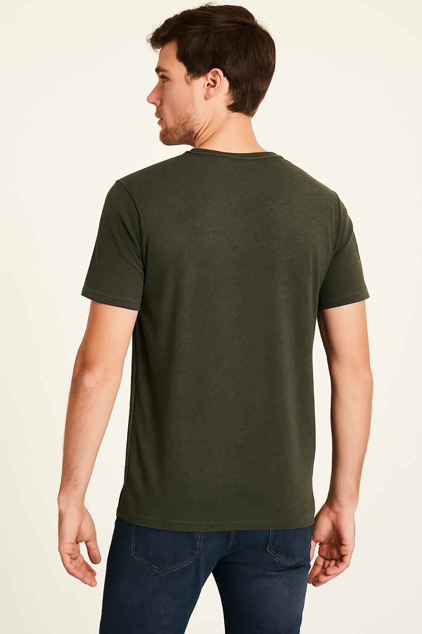 Adidas Heathered V-Neck Pocket Original T-Shirt